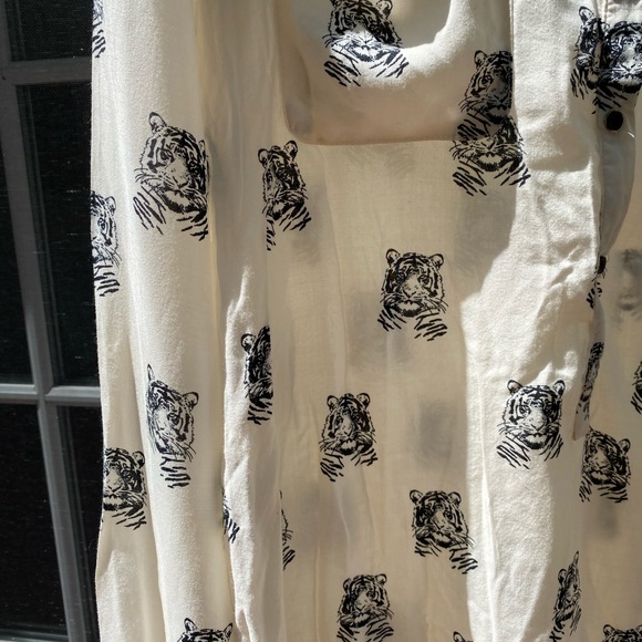 Zara tiger print blouse - Picture 3 of 7